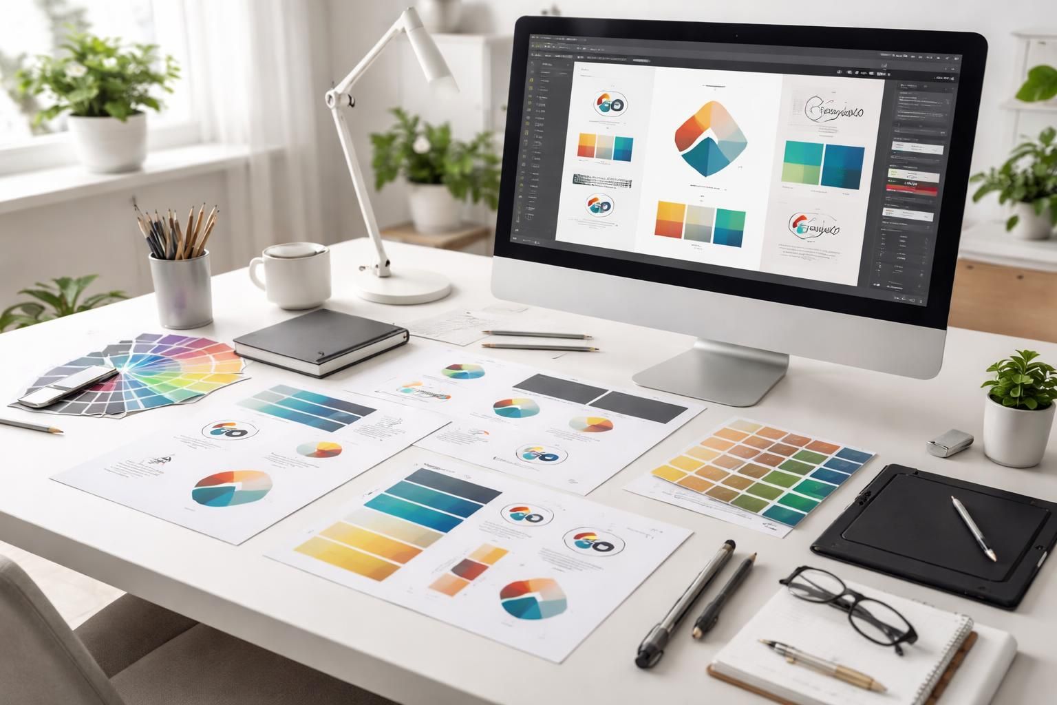 découvrez comment créer un logo impactant et une charte graphique cohérente pour construire une image de marque forte et professionnelle.