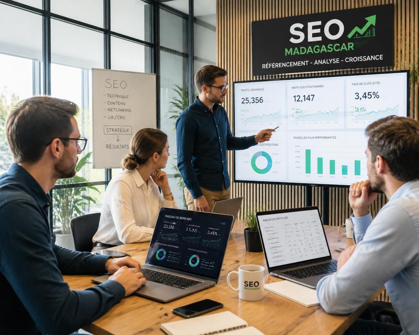 découvrez notre agence spécialisée à madagascar, offrant des services de consultant seo et le placement d'assistants virtuels en ligne pour optimiser votre présence digitale.