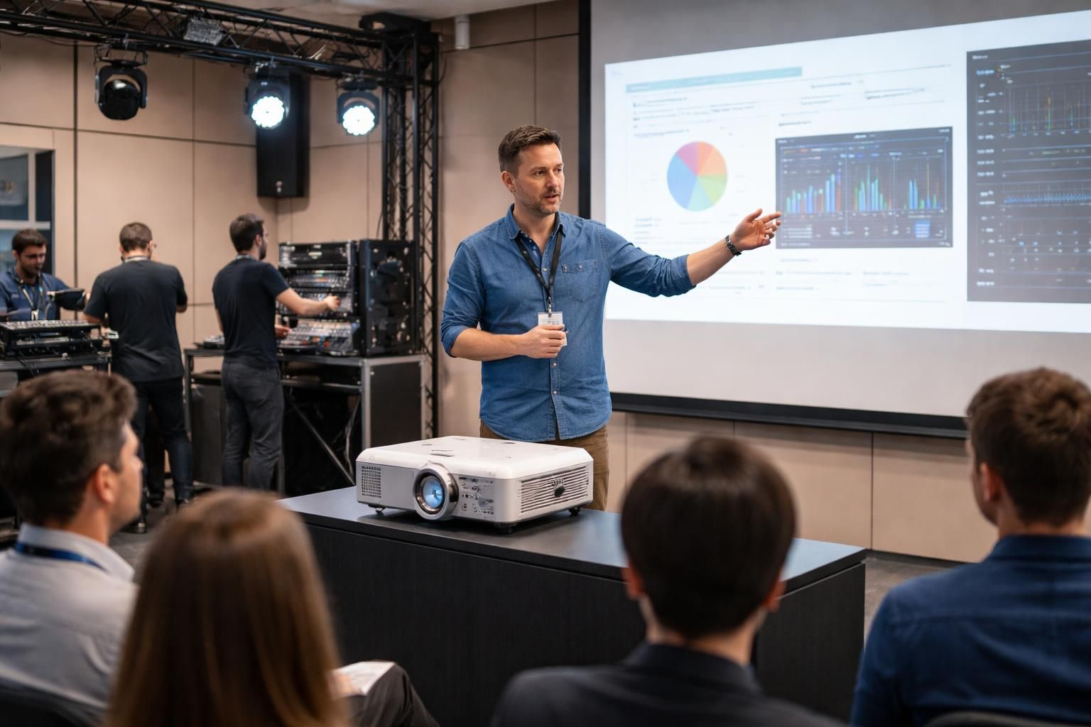 découvrez notre guide complet sur le son et la lumière pour optimiser l'utilisation des vidéoprojecteurs epson lors de vos conférences et événements professionnels.