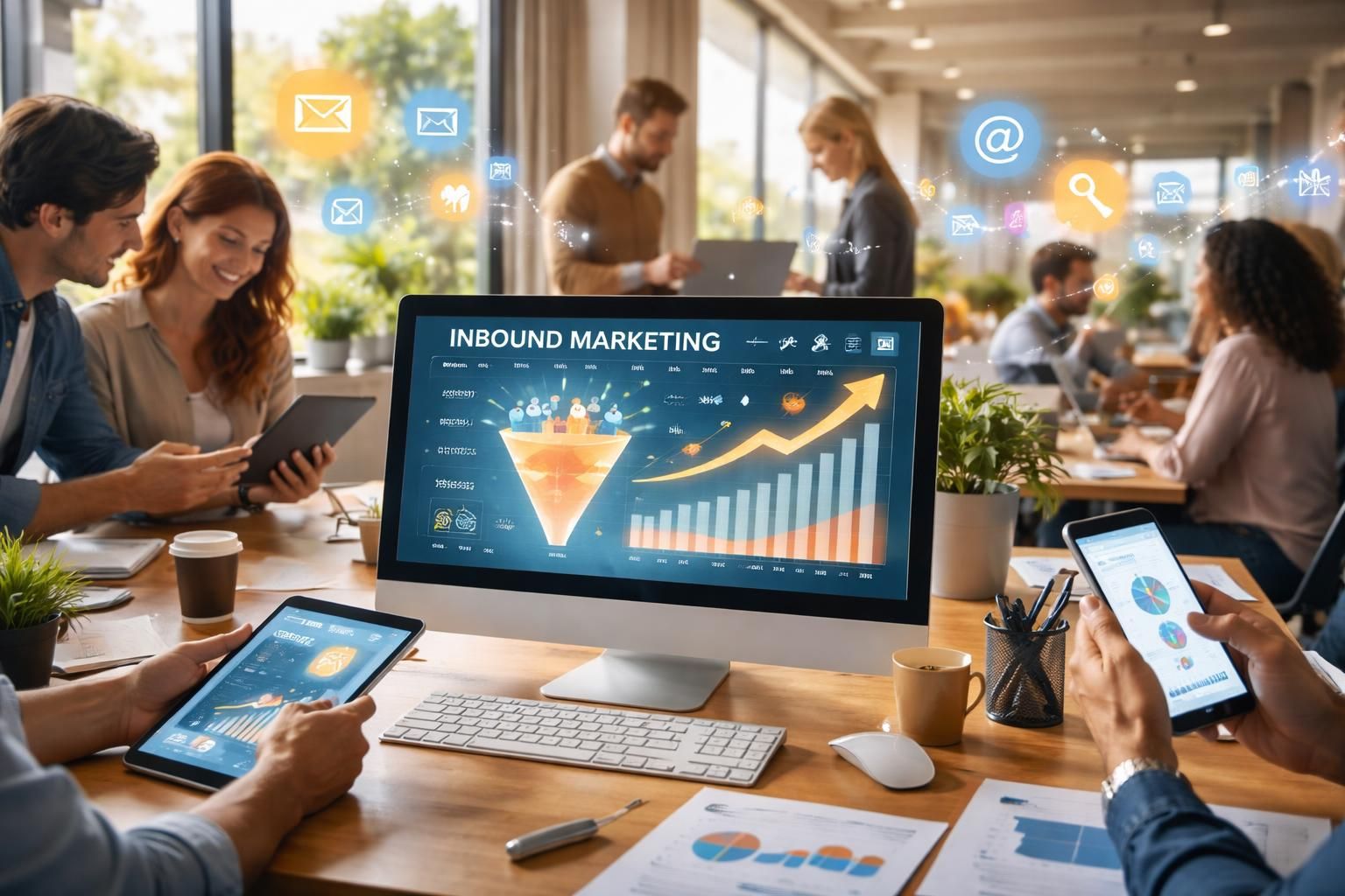 découvrez comment l'inbound marketing révolutionne la génération de leads en attirant, engageant et convertissant efficacement vos prospects grâce à des stratégies centrées sur le contenu et l'expérience utilisateur.