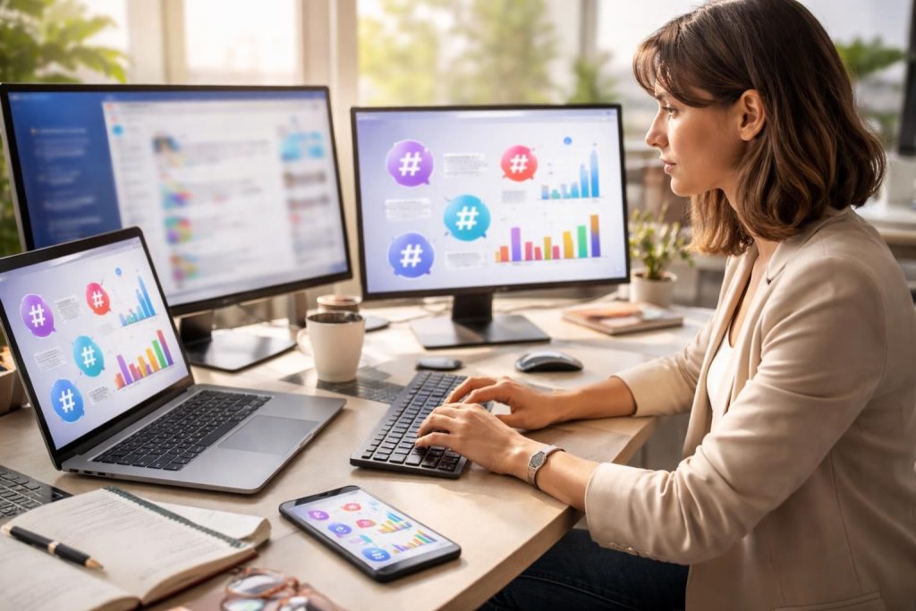 découvrez comment choisir les hashtags efficaces pour optimiser votre visibilité et apparaître sur la page "pour toi" sur les réseaux sociaux.